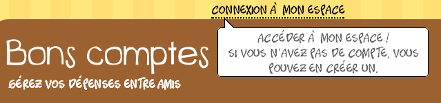 Bons comptes entre amis